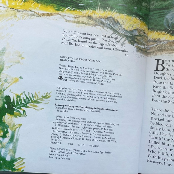 Great Tales from Long Ago: Hiawatha Book - Picture 4 of 6